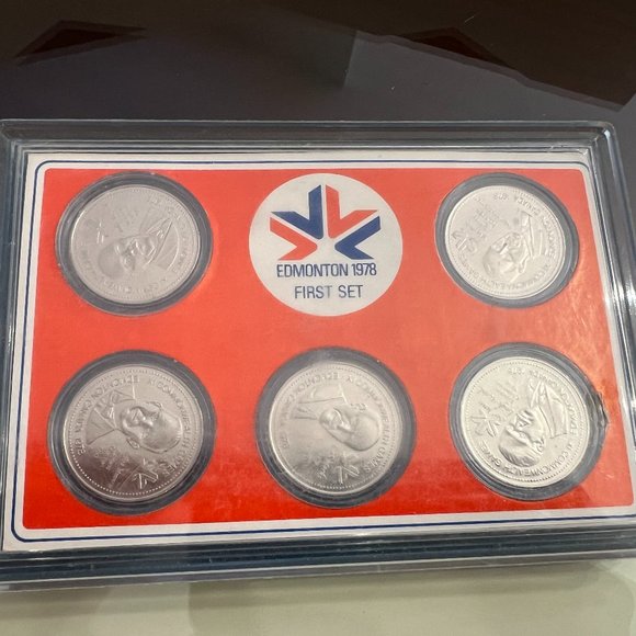 1978 Commonwealth Games Edmonton, Alberta, Canada 15 Coin Set! - Picture 1 of 5